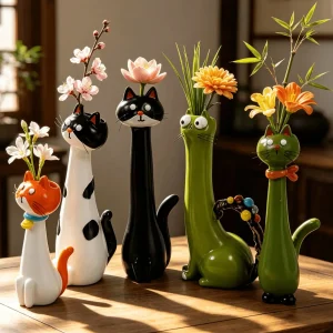 Cute Pet Flower Vase