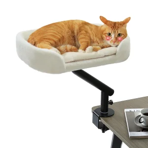 Rotatable Cat Bed for Table or Desk