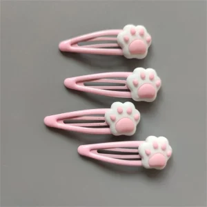 Cat Paw Girls Hair Clip