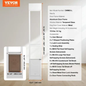Pet Door for Sliding Glass Door