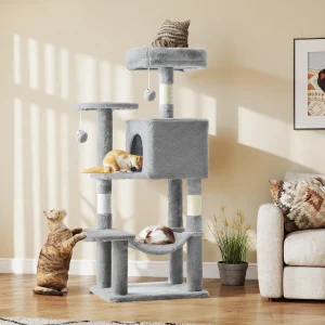 44In Cat Tree Tower with Sisal